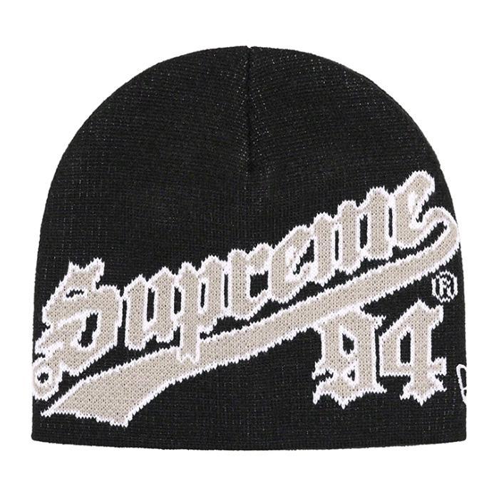 Supreme ×NEW ERA® / シュプリーム ニューエラ スクリプトビーニー ユニセックス FW22BN26