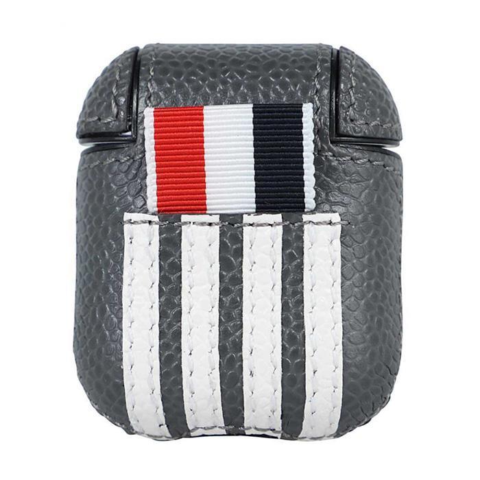 THOM BROWNE/トムブラウン PEBBLE GRAIN LEATHER AirPods case