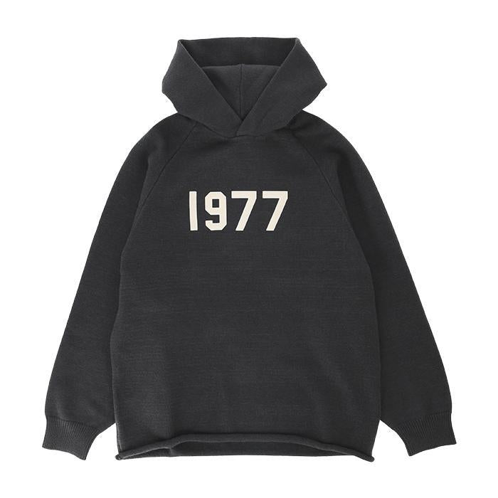 ESSENTIALS / エッセンシャルズ  1977ニットフーディー長袖 ユニセックス 22SPRING 1977 KNIT HOODIE