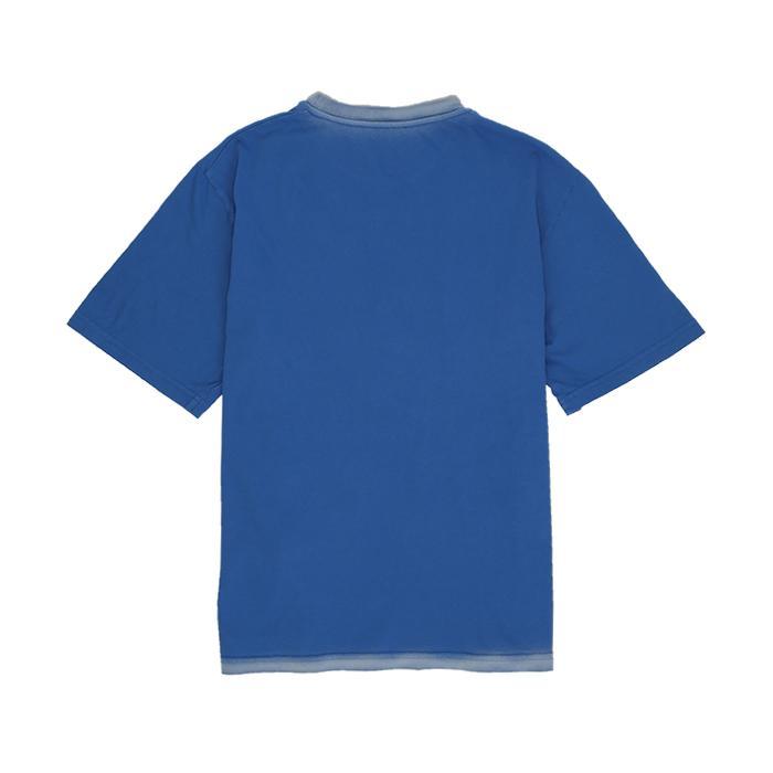 N°21 numero ventuno / ヌメロ ヴェントゥーノ ロゴ プリント アシッド ウォッシュ Ｔシャツ メンズ 30123suf0314203