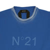 N°21 numero ventuno / ヌメロ ヴェントゥーノ ロゴ プリント アシッド ウォッシュ Ｔシャツ メンズ 30123suf0314203