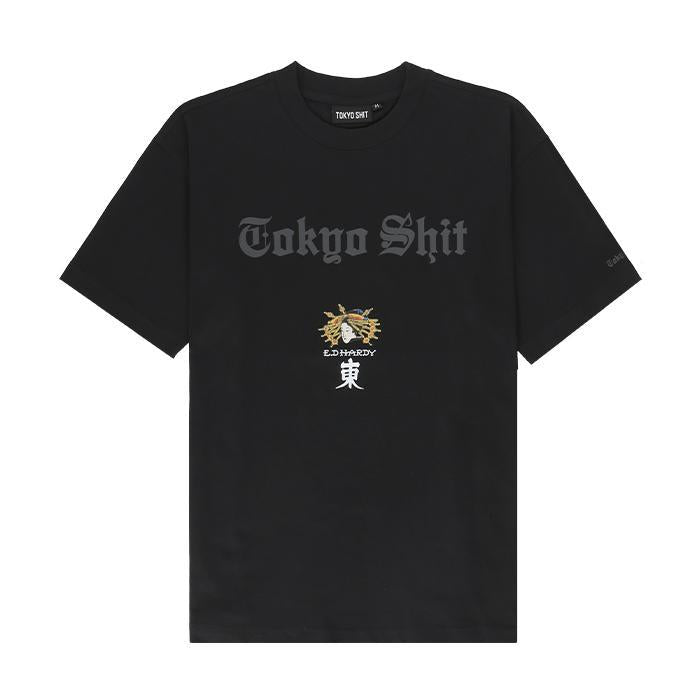 TOKYO SHIT / トウキョウシット エド ハーディー コラボ Tシャツ メンズ 半袖 EDHARDYOLDEN