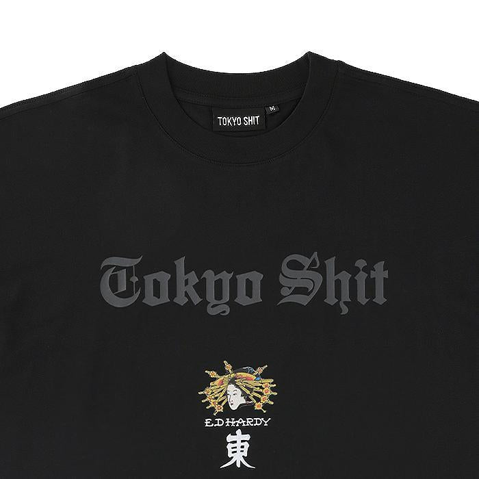 TOKYO SHIT / トウキョウシット エド ハーディー コラボ Tシャツ メンズ 半袖 301edhardyolden