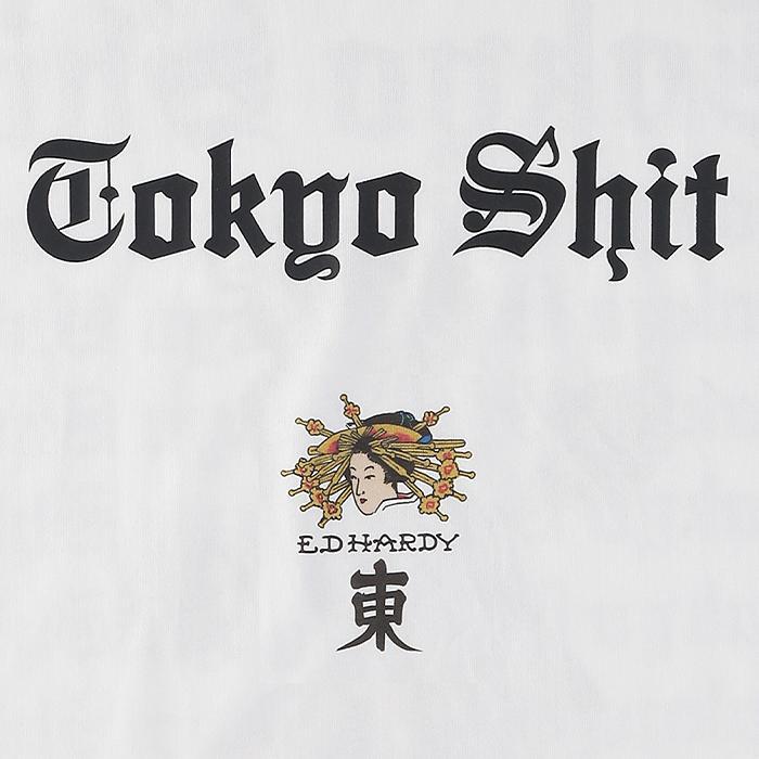 TOKYO SHIT / トウキョウシット エド ハーディー コラボ Tシャツ メンズ 半袖 301edhardyolden