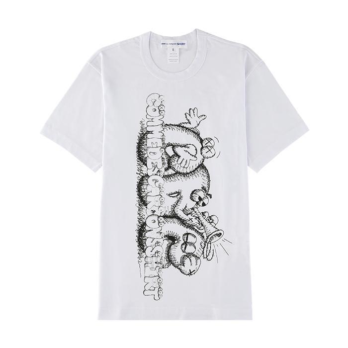 COMME des GARCONS x KAWS / コムデギャルソン x カウズ プリント Tシャツ メンズ 半袖 FHT-007