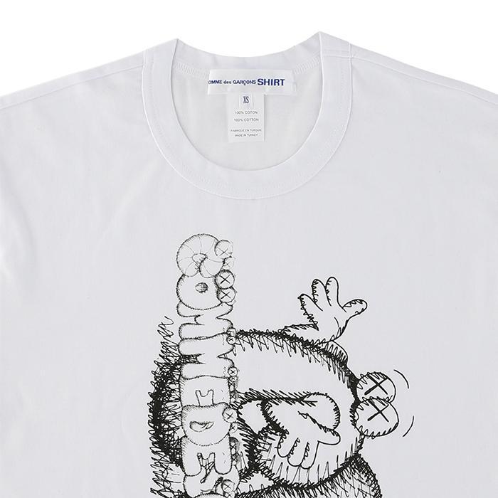 COMME des GARCONS x KAWS / コムデギャルソン x カウズ プリント Tシャツ メンズ 半袖 FHT-007