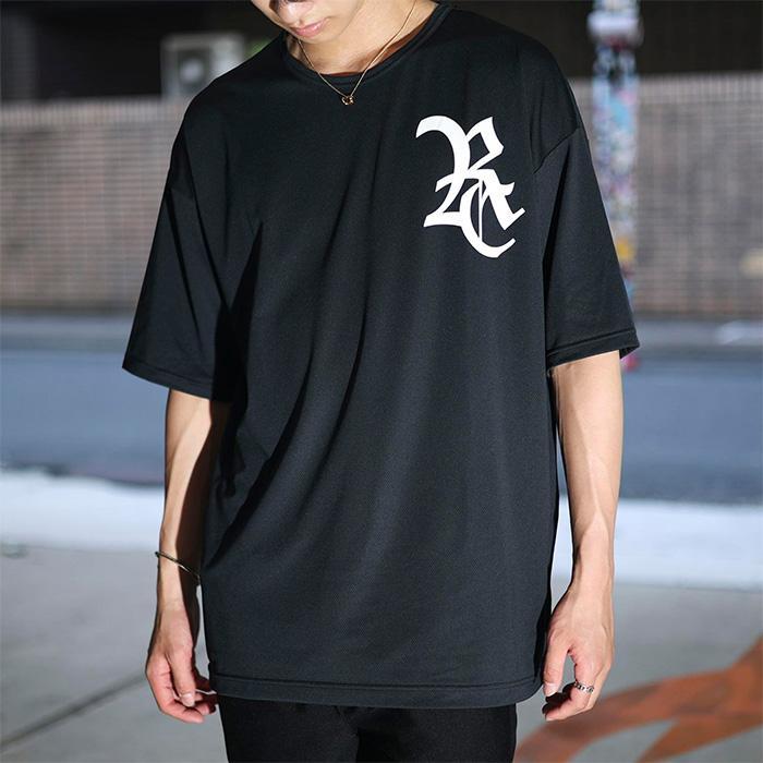 RESOUND CLOTHING / リサウンドクロージング 28TH メッシュ ビッグ Tシャツ メンズ RC28T004