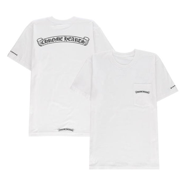 CHROME HEARTS / クロムハーツ バック スクロール Tシャツ メンズ 半袖 SCROLLTEE 301scrolltee