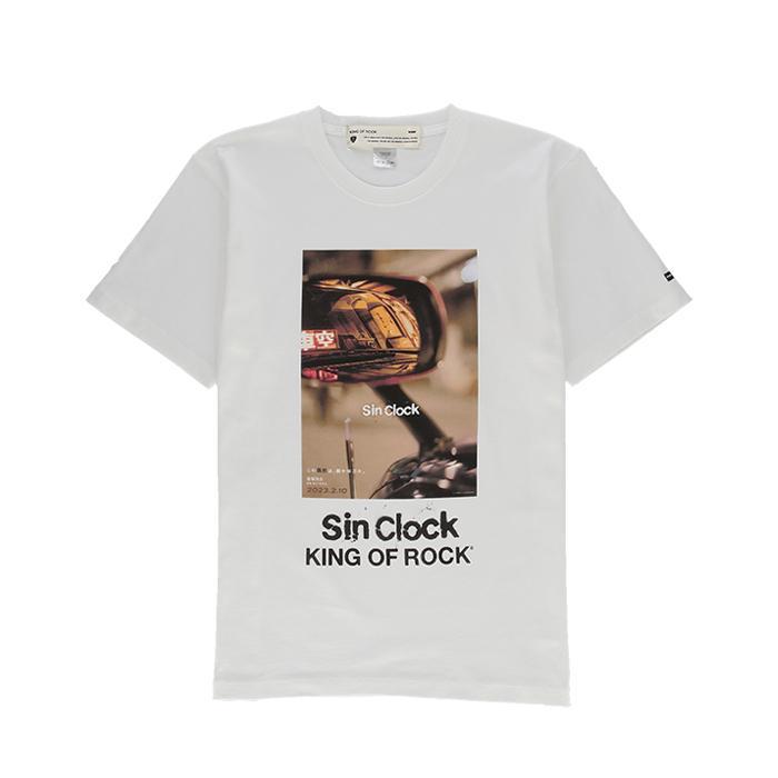 KING OF ROCK × Sin Clock / キングオブロック × シンクロック サイドミラー 7.1オンス SS Tシャツ メンズ SIDEMIRROR