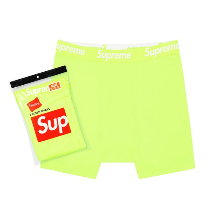 Supreme × Hanes / シュプリーム × ヘインズ ボクサーブリーフ 2Pack 2枚セット メンズ SS23A13