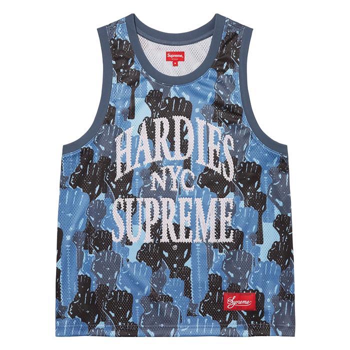 Supreme × Hardies / シュプリーム × ハーディーズ カモ柄 バスケットボール ジャージ メンズ SS23KN74