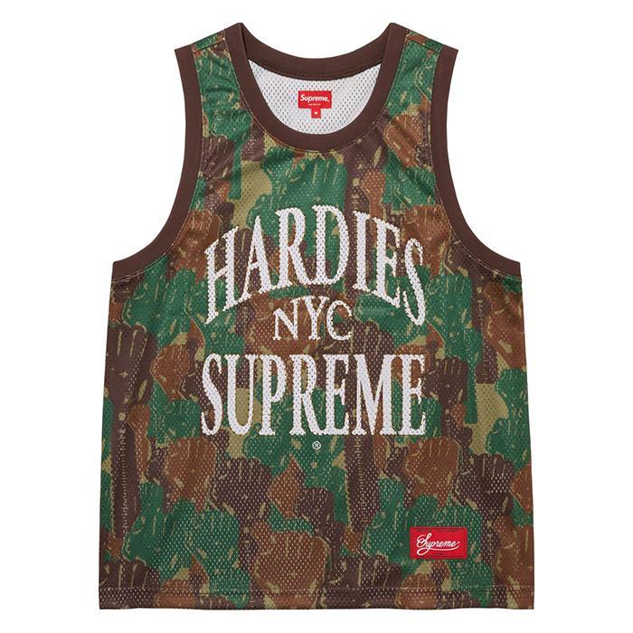 Supreme × Hardies / シュプリーム × ハーディーズ カモ柄 バスケットボール ジャージ メンズ SS23KN74