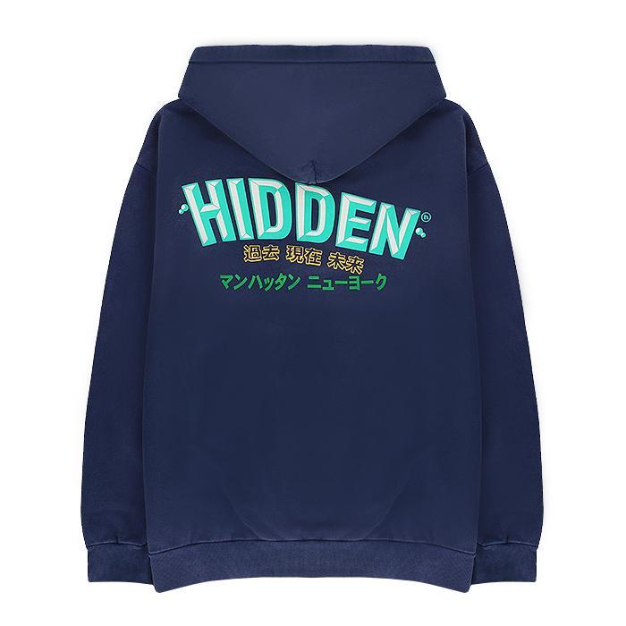 Hidden NY / ヒドゥン ニューヨーク  フーディー メンズ 301wavy3dhoodie