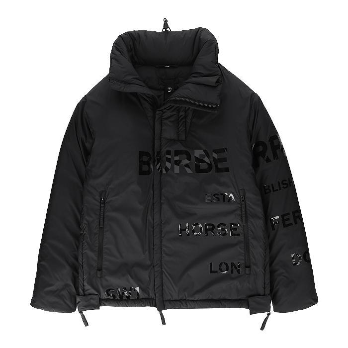 BURBERRY / バーバリー ホースフェリー プリント パーカー ブラック メンズ 8057966