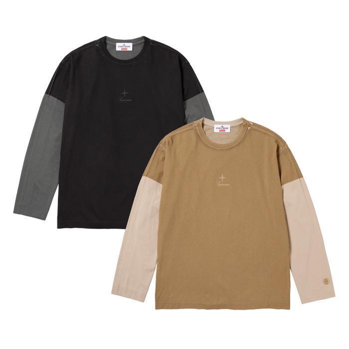 Supreme × Stone Island / シュプリーム × ストーンアイランド ロングスリーブ Tシャツ メンズ FW23KN3