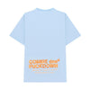 COMME des FUCKDOWN / コムデファックダウン カスタム ロゴ プリント Tシャツ メンズ 半袖