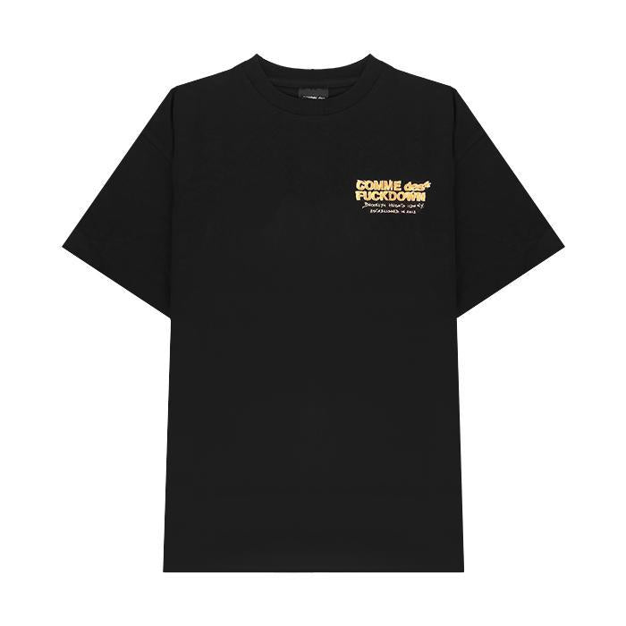 COMME des FUCKDOWN / コムデファックダウン カスタム ロゴ プリント Tシャツ メンズ 半袖