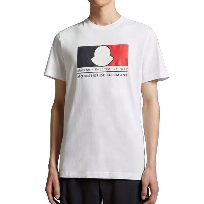 MONCLER / モンクレール トリコロール Tシャツ 半袖 メンズ I20918C000368390