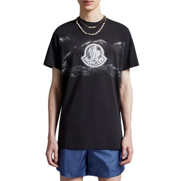 MONCLER / モンクレール ロゴ モチーフ Tシャツ メンズ 半袖