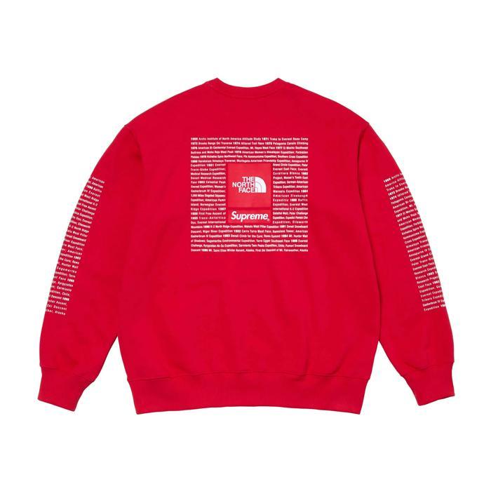 Supreme × The North Face / シュプリーム × ザ ノース フェイス クルーネック スウェット メンズ 長袖 NF0