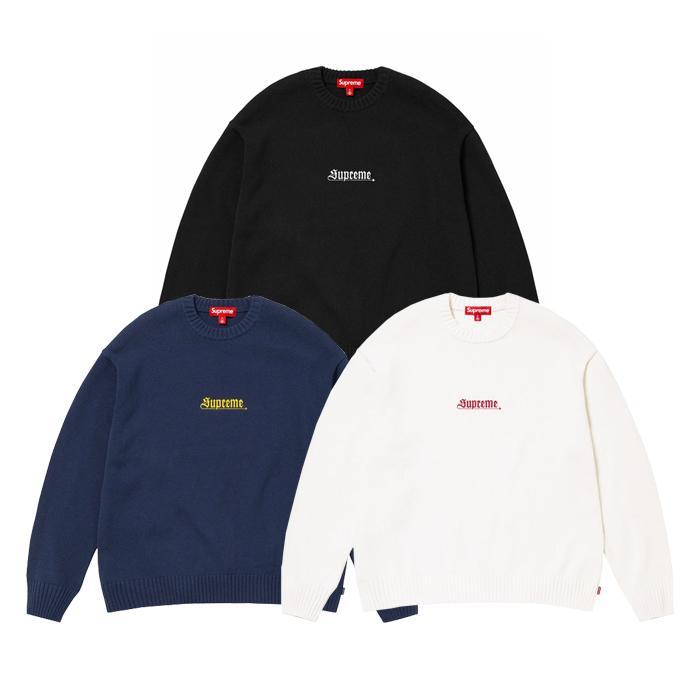 Supreme / シュプリーム オールド イングリッシュ セーター メンズ