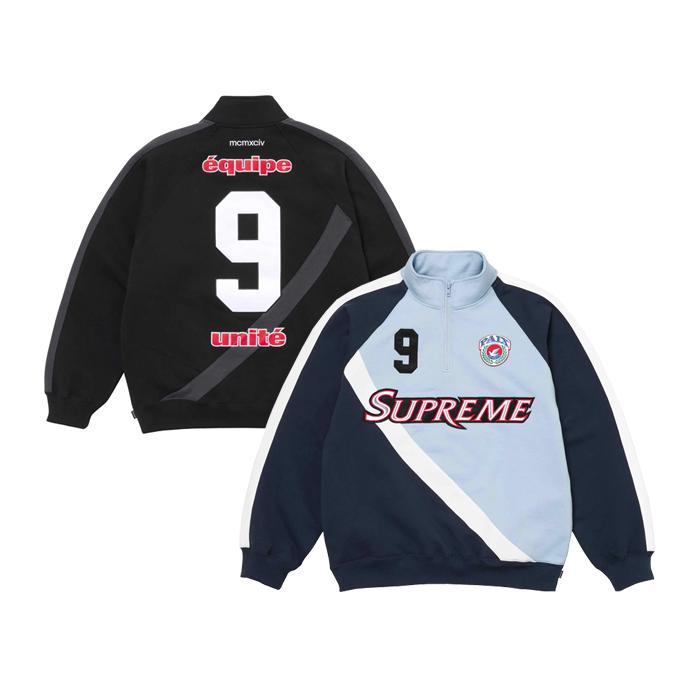 Supreme / シュプリーム エキップ ハーフジップ スウェット シャツ メンズ 401ss24sw55