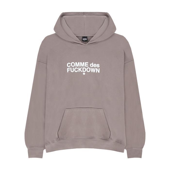 COMME des FUCKDOWN / コムデファックダウン ロゴ フーディー メンズ 長袖