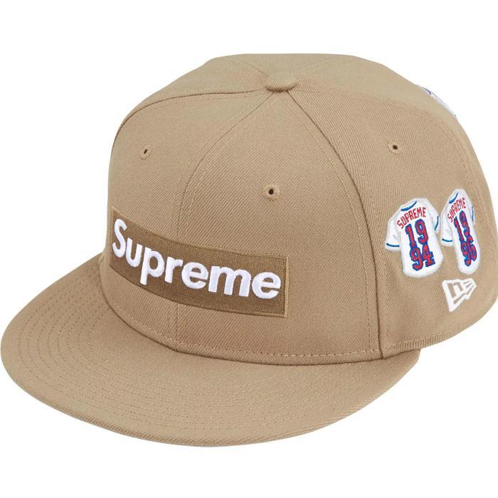 Supreme × New Era / シュプリーム × ニューエラ ジャージーズ ボックス ロゴ キャップ メンズ 402fw24h49