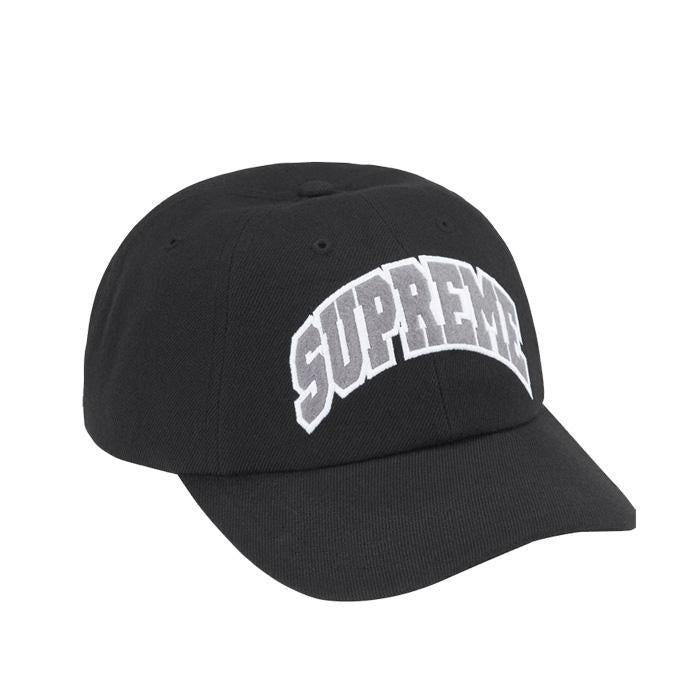 Supreme / シュプリーム フェルト アークロゴ 6パネル キャップ メンズ 402fw24h50