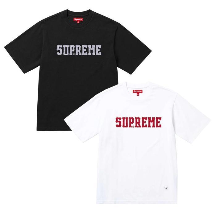 Supreme / シュプリーム ツイル アップリケ カットソー Tシャツ メンズ 半袖