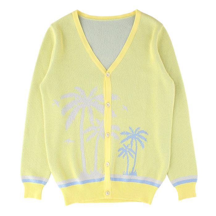 RESOUND CLOTHING/リサウンドクロージング palmtree cardigan