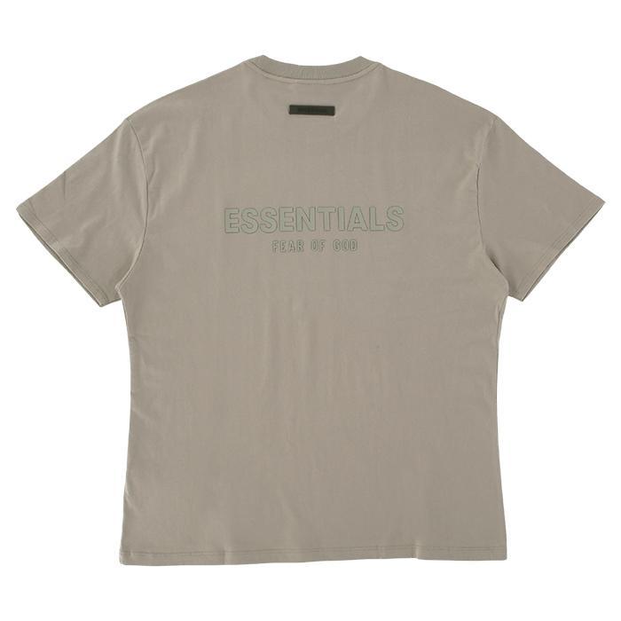 ESSENTIALS / エッセンシャルズ シリコンバックロゴ Tシャツ ユニセックス 半袖 backlogosstee