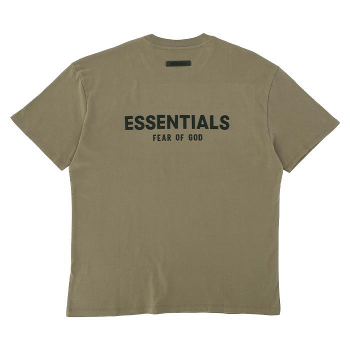 ESSENTIALS / エッセンシャルズ シリコンバックロゴ Tシャツ ユニセックス 半袖 backlogosstee