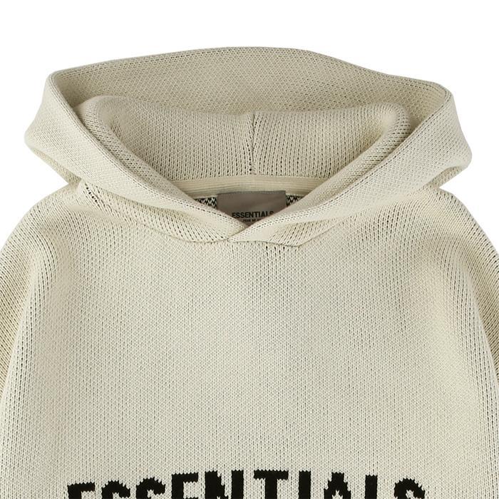 ESSENTIALS / エッセンシャルズ フロント ロゴ ニット パーカー ユニセックス fogfrontlogohoo