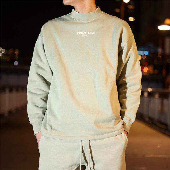 ESSENTIALS / エッセンシャルズ リラックスド クルーネック スウェット メンズ RELAXED CREWNECK SWEAT