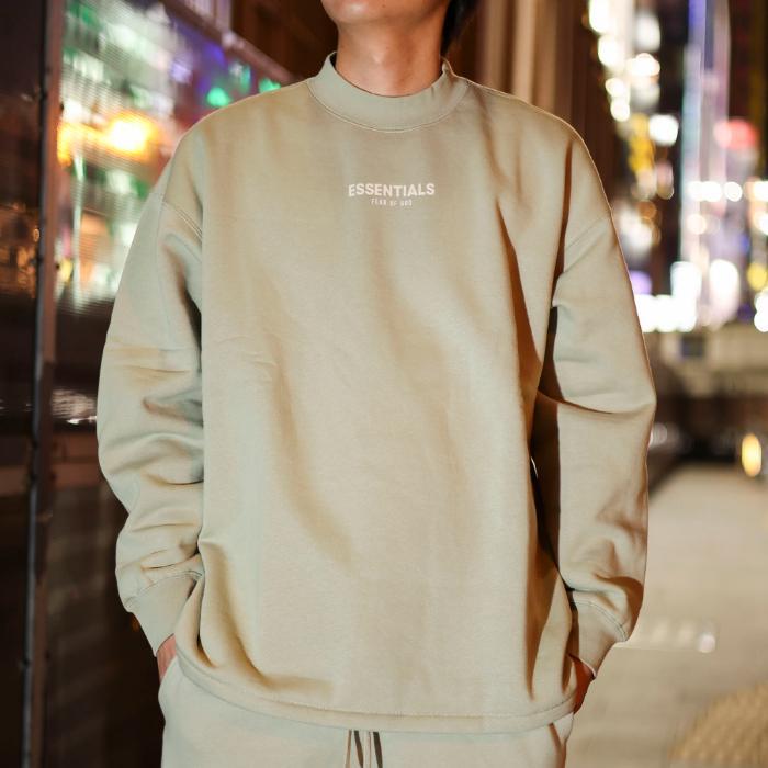 ESSENTIALS / エッセンシャルズ リラックスド クルーネック スウェット メンズ RELAXED CREWNECK SWEAT