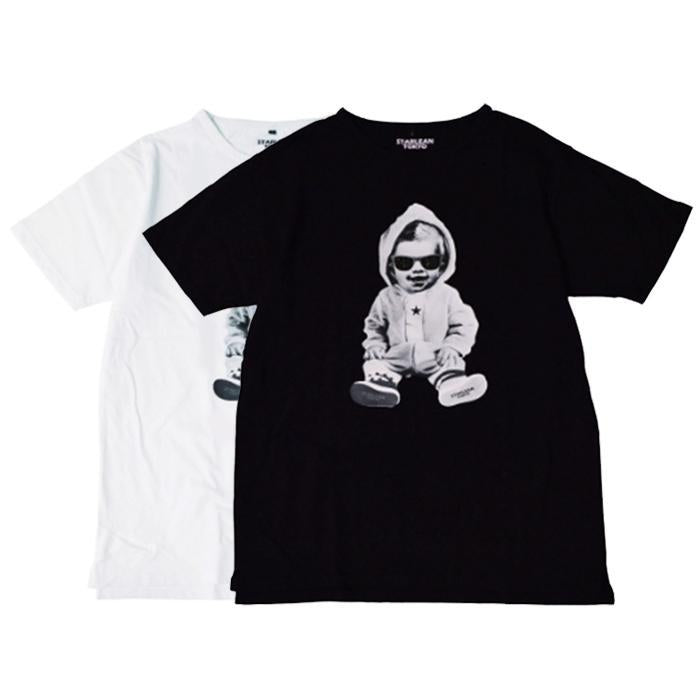 StarLean / スターリアン  スワロ フーディー ベイビー Tシャツ メンズ 半袖 sltn070