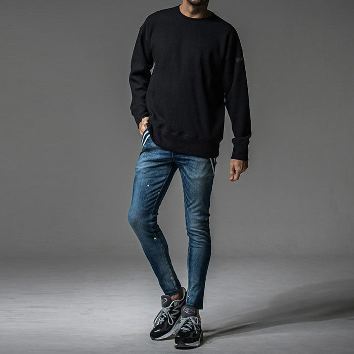 RESOUND CLOTHING / リサウンドクロージング EX デニム ジャージー パンツ RC37-ST-014D-a 502rc37st014da