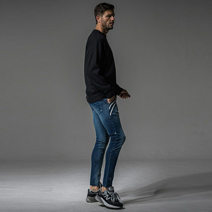 RESOUND CLOTHING / リサウンドクロージング EX デニム ジャージー パンツ RC37-ST-014D-a 502rc37st014da