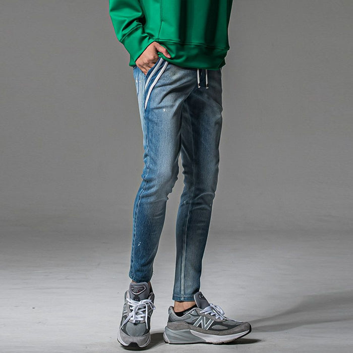 RESOUND CLOTHING / リサウンドクロージング EX デニム ジャージー パンツ RC37-ST-014D-a 502rc37st014da