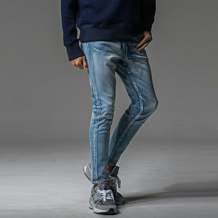 RESOUND CLOTHING / リサウンドクロージング ミック デニム ジャージー パンツ RC37-ST-020-a 502rc37st020a