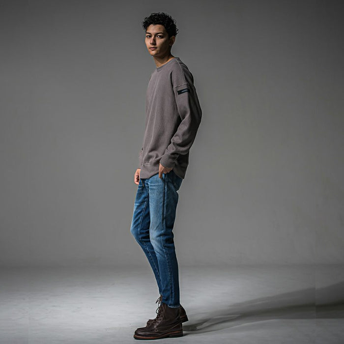 RESOUND CLOTHING  / リサウンドクロージング ミック デニム ジャージー パンツ RC37-ST-020-b 502rc37st020b