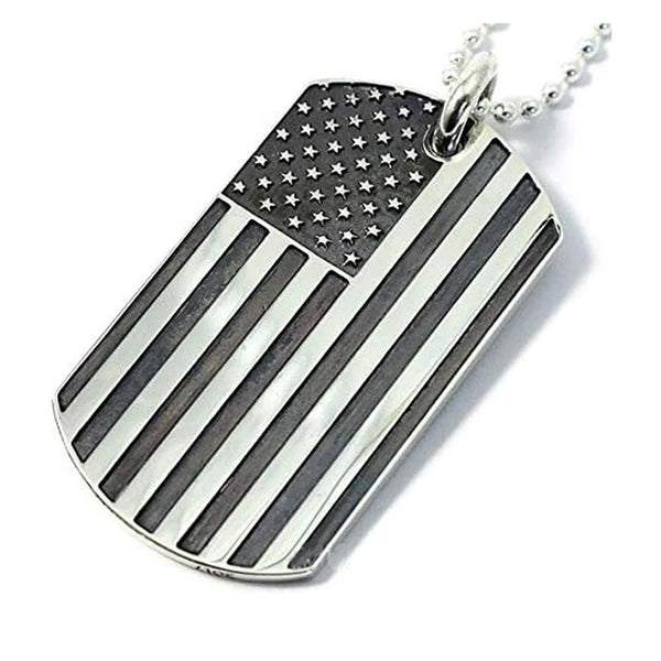 CHROME HEARTS / クロムハーツ リチャード スターク フラッグ ドッグタグ ネックレス richarddogtag