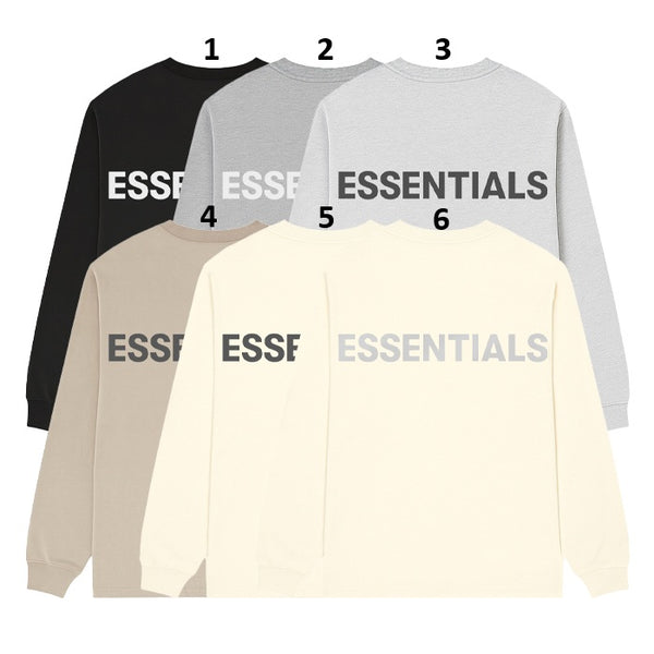 ESSENTIALS / エッセンシャルズ リフレクター ロゴ ロング スリーブ Tシャツ rlctlogolstee