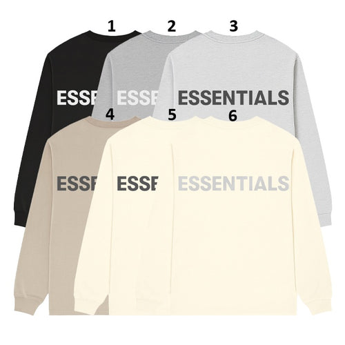 ESSENTIALS / エッセンシャルズ リフレクター ロゴ ロング スリーブ Tシャツ rlctlogolstee
