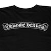 CHROME HEARTS / クロムハーツ スクリプト スクロール ロゴ ロングスリーブ Tシャツ scrolllt2