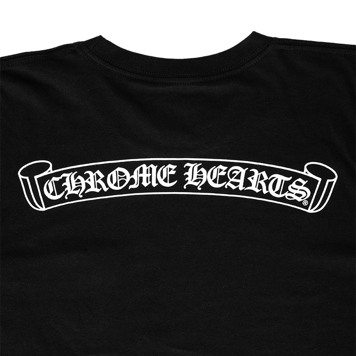CHROME HEARTS / クロムハーツ スクリプト スクロール ロゴ ロングスリーブ Tシャツ scrolllt2