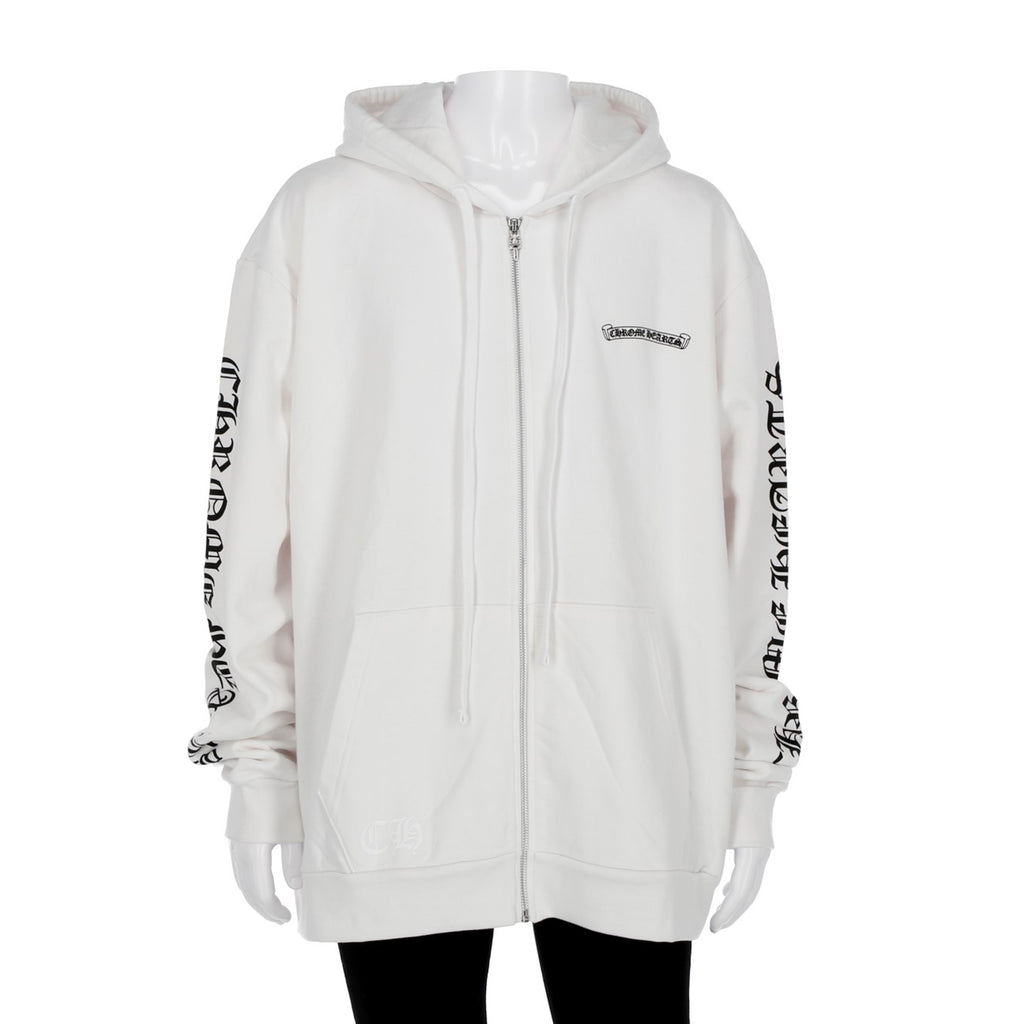 CHROME HEARTS / クロムハーツ スクロール ロゴ ジップアップ フーディー scrollzippk