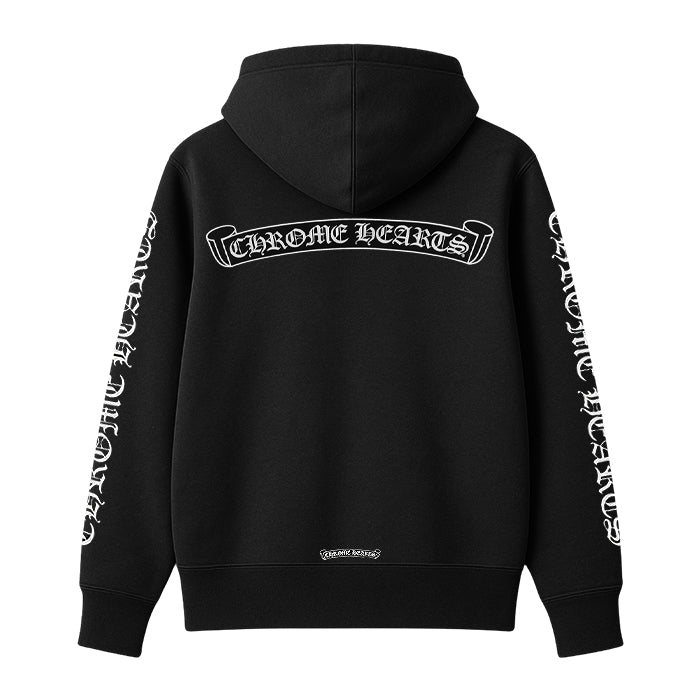 CHROME HEARTS / クロムハーツ スクロール ロゴ ジップアップ