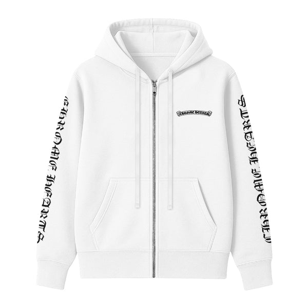 CHROME HEARTS / クロムハーツ スクロール ロゴ ジップアップ フーディー scrollzippk